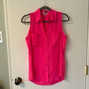 Express Portofino Shirt Button Down Tank Blouse